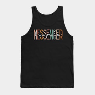 Bicycle Messenger Bike Courier Cyclist Bike Delivery Tank Top